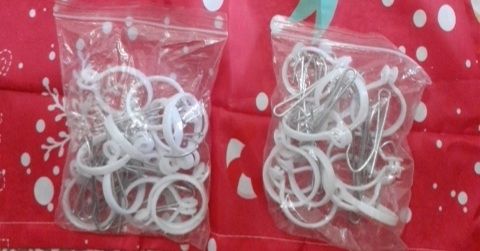 Cortinas de Navidad. Niñxs