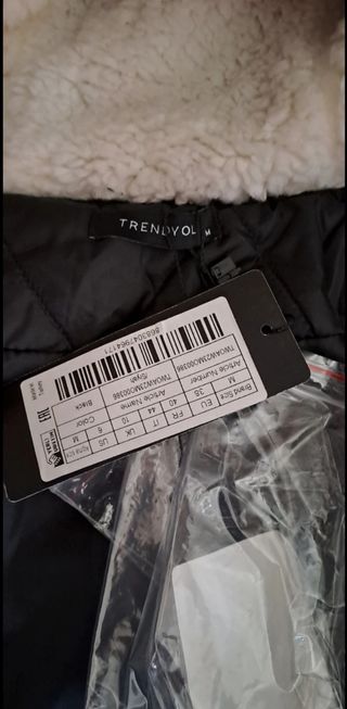 Abrigo acolchado talla 40