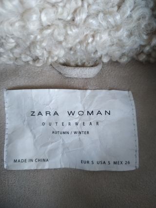 Chaqueta Zara SIN ESTRENAR