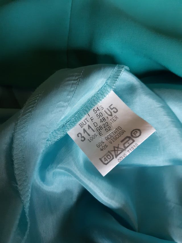 Vestido marca Carmen Granada talla 52