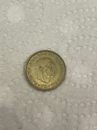 LOTE DE MONEDAS ANTIGUAS DE FRANCO PESETAS
