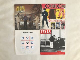 Pack Discos vinil anos 80 pop rock