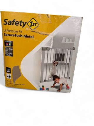 Safety 1st Secure Tech Metal Barrera de seguridad
