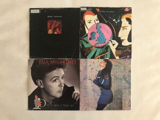 Pack Discos vinil anos 80 paul mccartney red box