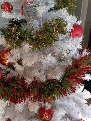 ARBOL NAVIDAD BLANCO 180 CM NUEVO