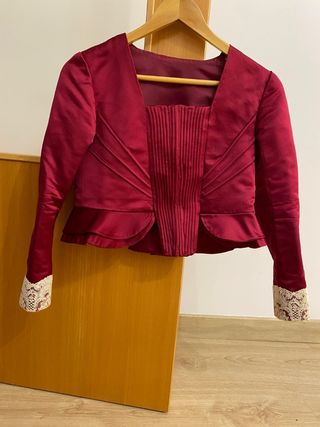 Corpiño fallera niña
