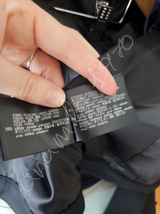 Cazadora crop tipo motera negra zara