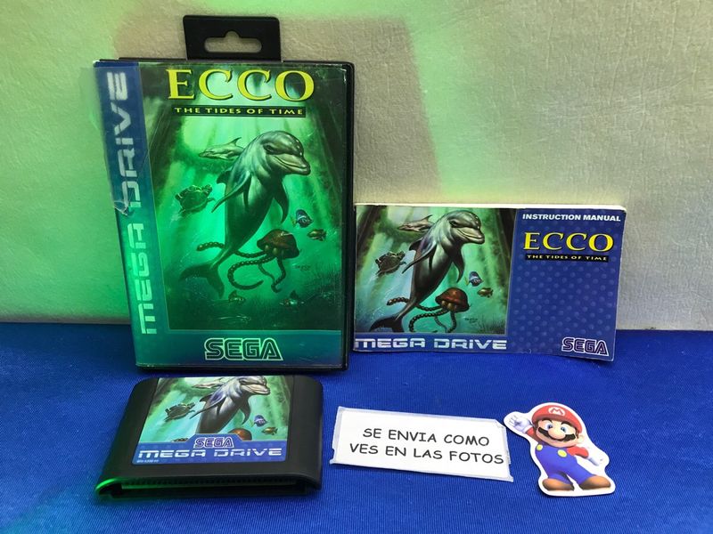 Imagen de JUEGO SEGA MEGA DRIVE PAL ECCO THE TIDES OF TIME