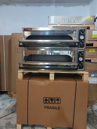 HORNO PARA 2+2 PIZZAS DE 35 CM