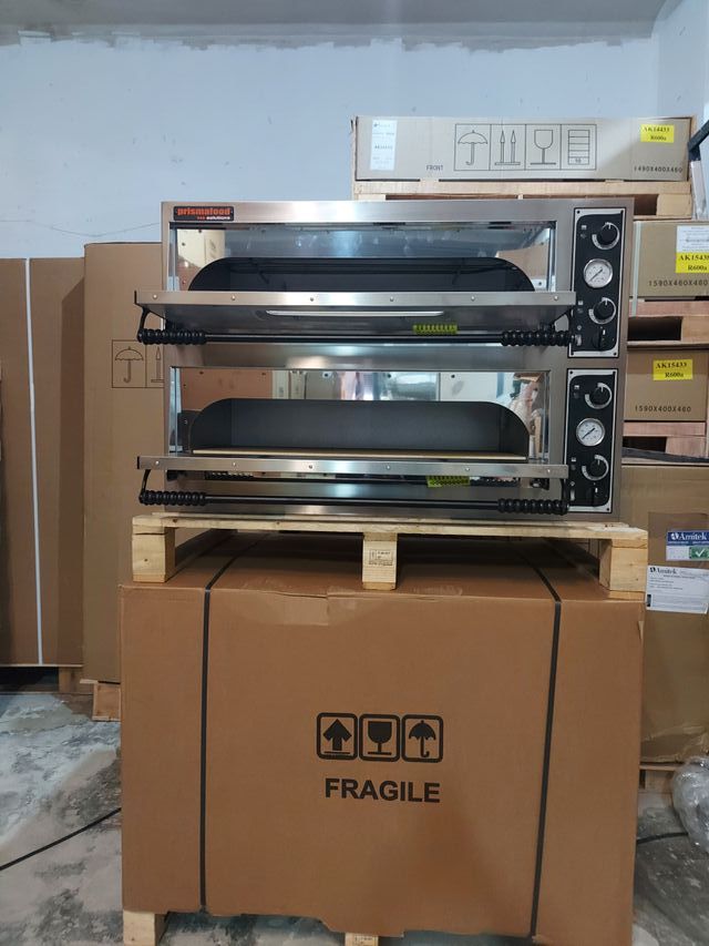 HORNO PARA 2+2 PIZZAS DE 35 CM