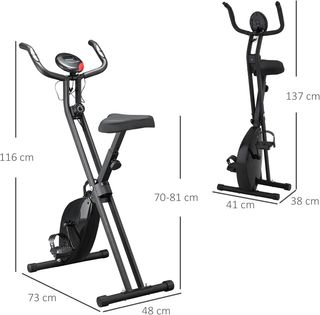 Cyclette Professionale con Resistenza e Altezza Re