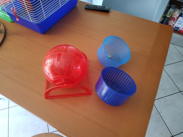 Gabbia criceto e accessori