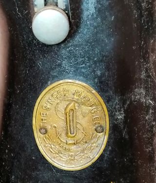 Maquina de coser Singer antigua de 1929