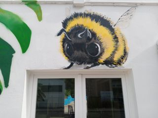 DIBUJO pared PINTOR mural GRAFITI art EMPAPELADO