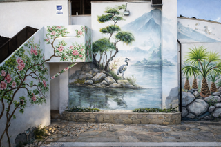 DIBUJO pared PINTOR mural GRAFITI art EMPAPELADO