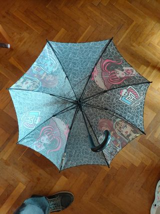 Paraguas Monster high niña