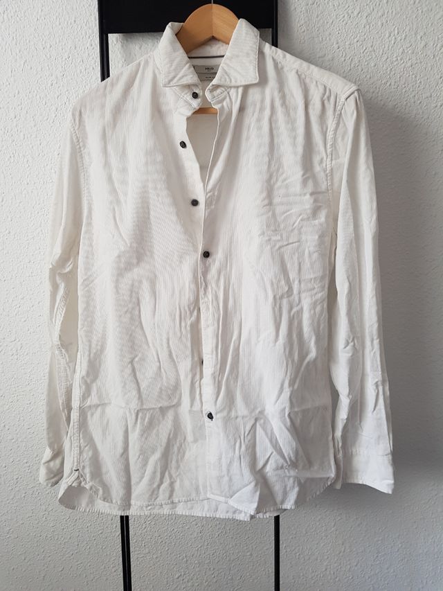 Camisa terciopelo fino MANGO M