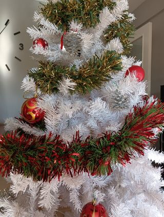 ARBOL NAVIDAD BLANCO 150 CM NUEVO