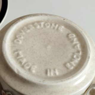 4 tazze inglesi da tè anni 70