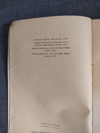 El Criterio de Jaime Balmes año 1954