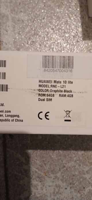 Móvil HUAWEI Mate 10 Lite