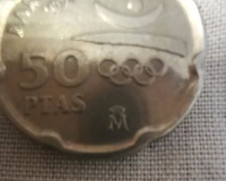 Moneda olimpiadas 92 de 50 pesetas 