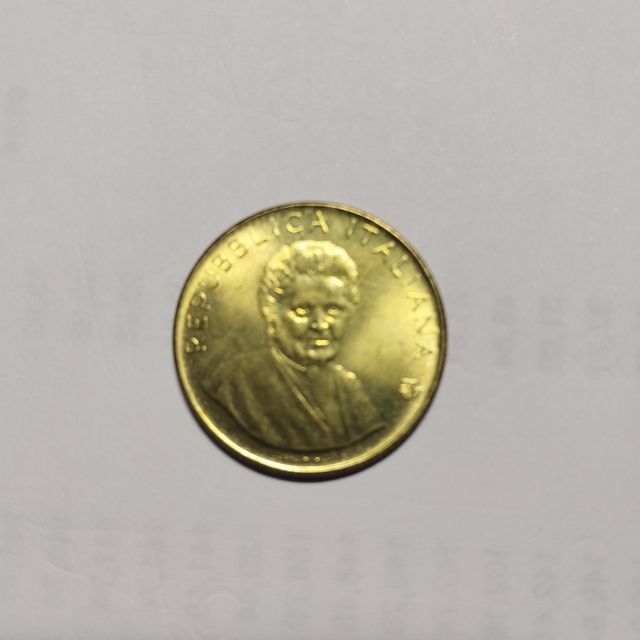 200 LIRE 1980 FAO VALORIZZAZIONE DELLA DONNA