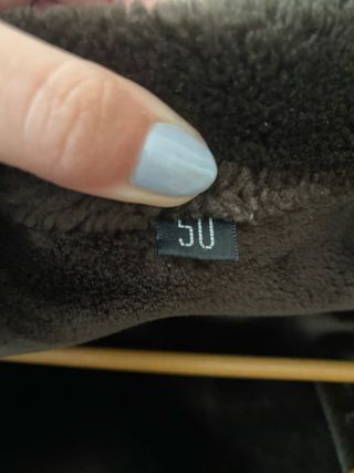 Chaquetón Vintage de ante