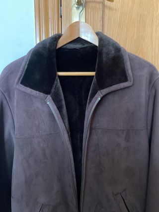 Chaquetón Vintage de ante