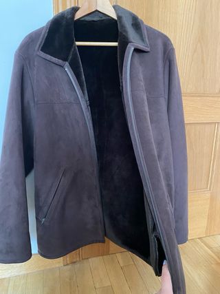 Chaquetón Vintage de ante