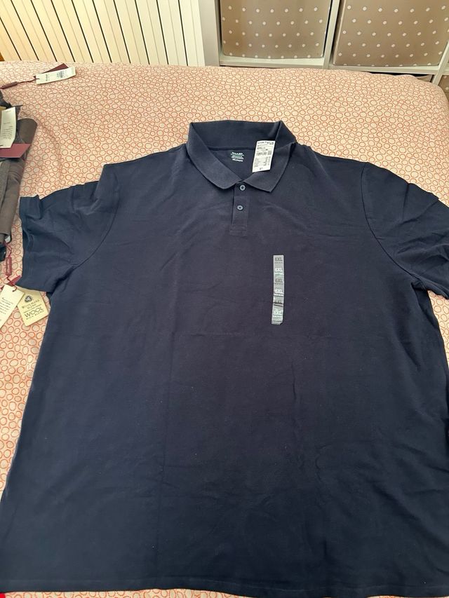 Polo 6XL azul marino a estrenar