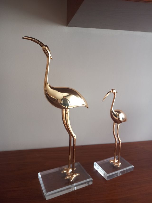 Flamencos de decoración