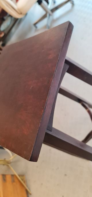 Macetero peana de madera de castaño