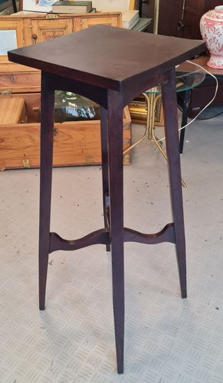 Macetero peana de madera de castaño