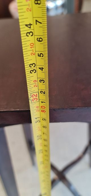 Macetero peana de madera de castaño
