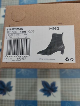 BOTINES MANGO NUEVOS