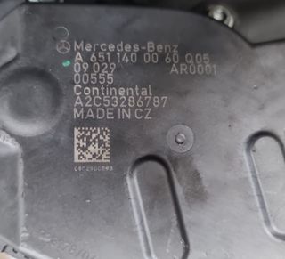 VALVULA EGR MERCEDES CLASE C W204 C220 CDI 2012