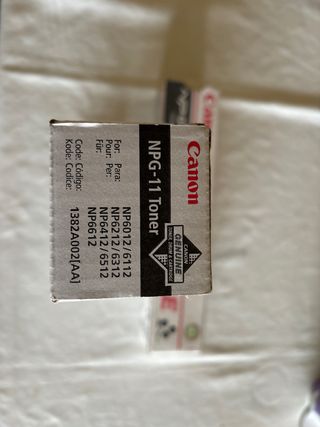 2 Toner fotocopiadora Canon original