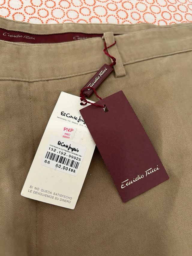 Pantalon hombre a estrenar 6XL