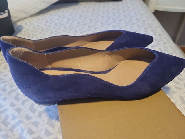 Zapato azul GLORIA ORTIZ