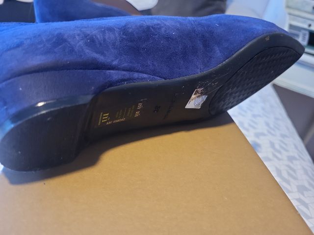 Zapato azul GLORIA ORTIZ