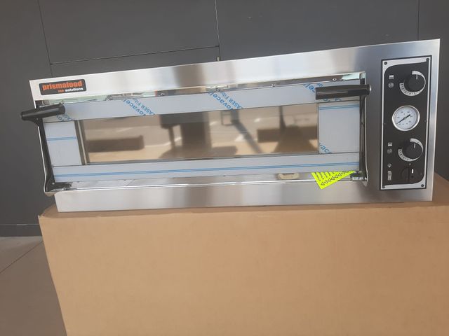 HORNO PARA 4 PIZZAS DE 40CM GLASS