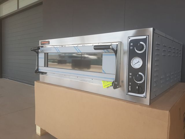 HORNO PARA 4 PIZZAS DE 40CM GLASS