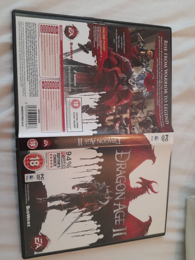 Juego pc Dragón Age