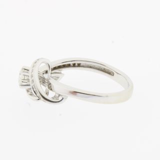 Anillo oro blanco con brillantes