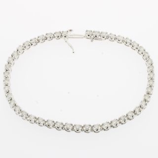 Pulsera riviere con diamantes talla brillante
