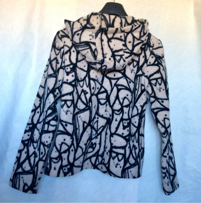 Chaqueta Anna Sui pintada a mano Vintage