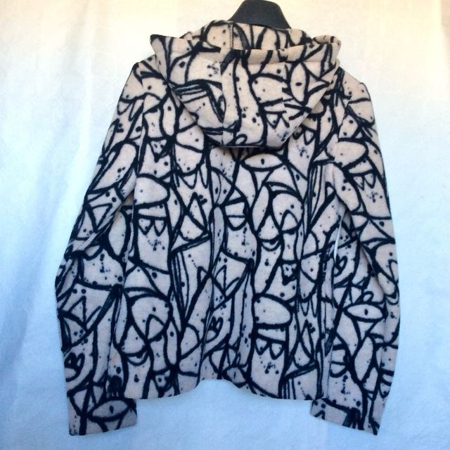 Chaqueta Anna Sui pintada a mano Vintage