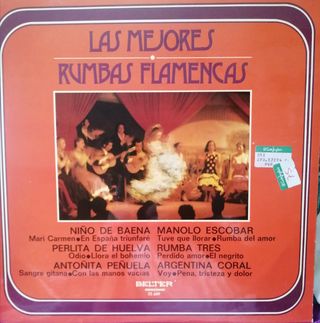 10 discos lp flamenco varios