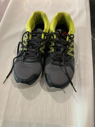 Scarpe nero giallo uomo